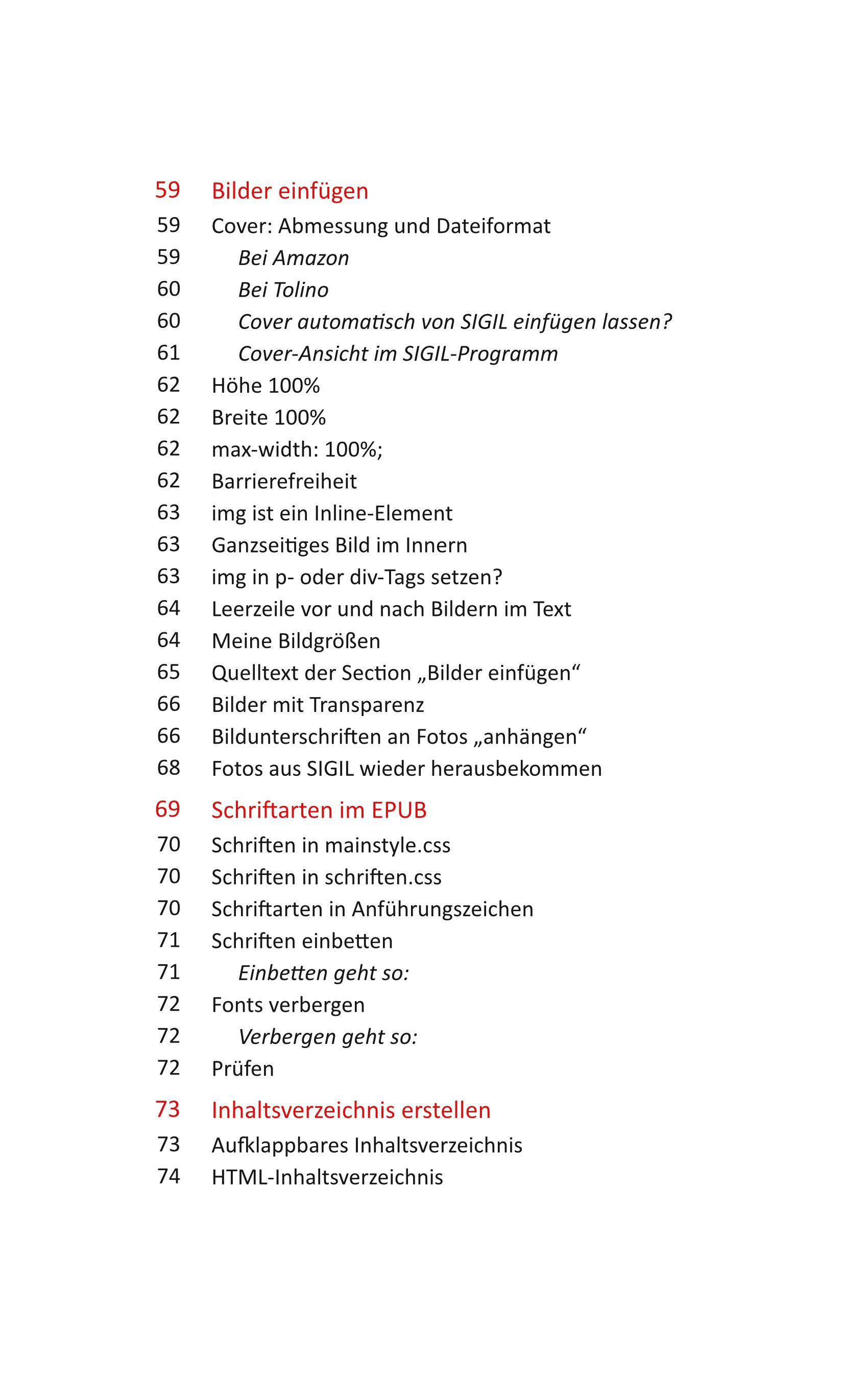 Inhaltsverzeichnis 1
